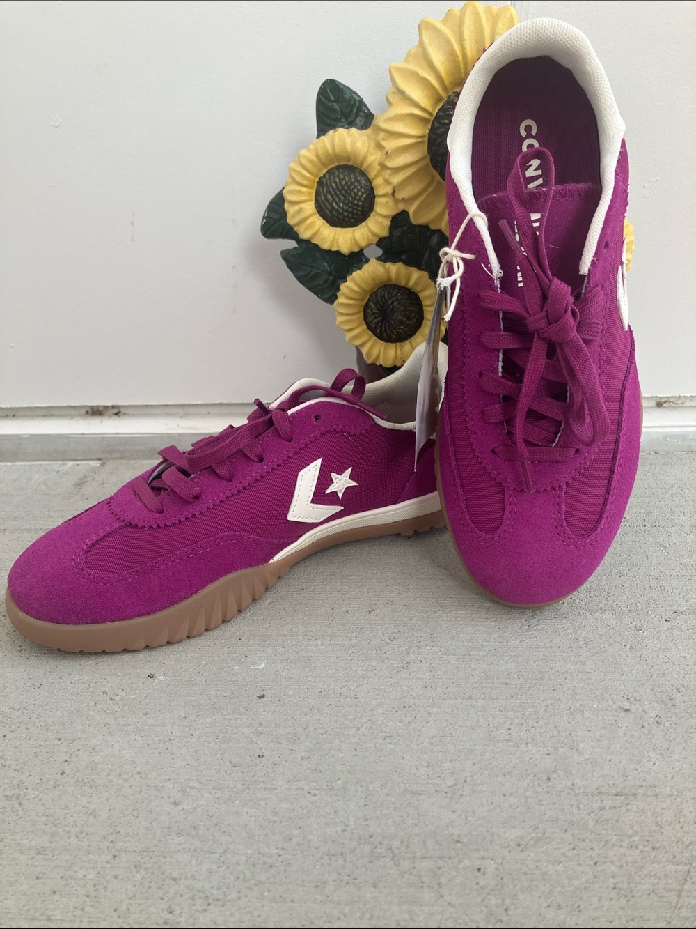 NWT Quantum Violet Converse Run Star Trainer Sneakers
